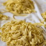 Tagliatelle calamaretti e fave