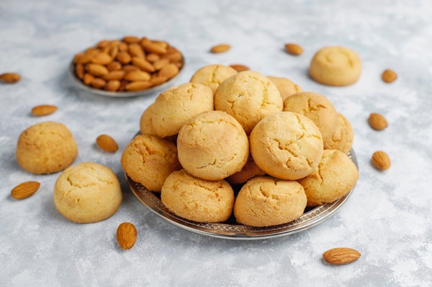 healthy-homemade-almond-cookies-concrete-top-view-114579-4989