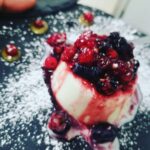 Panna cotta ai frutti di bosco