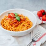 Fettuccine profumate al basilico