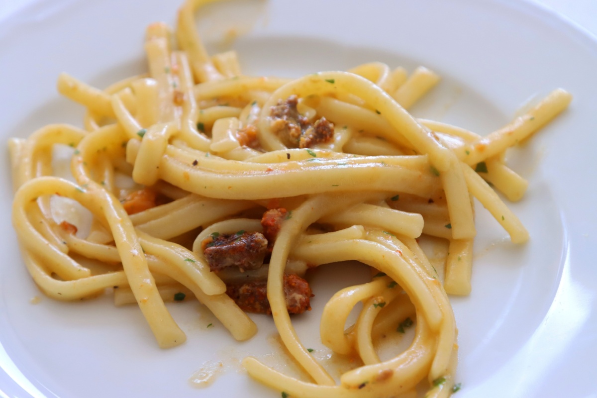 Tagliolini allo scalogno