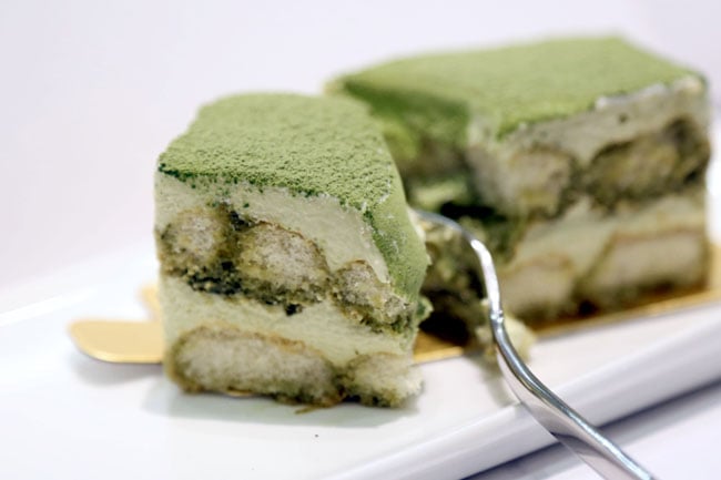 Tiramisù al tè verde