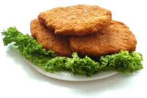 chicken schnitzel, schnitzel, food