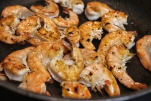 seafood, scampi, shrimp