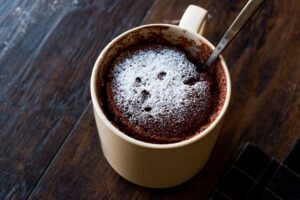 Mug cake in una tazza