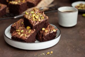 Brownies ai pistacchi