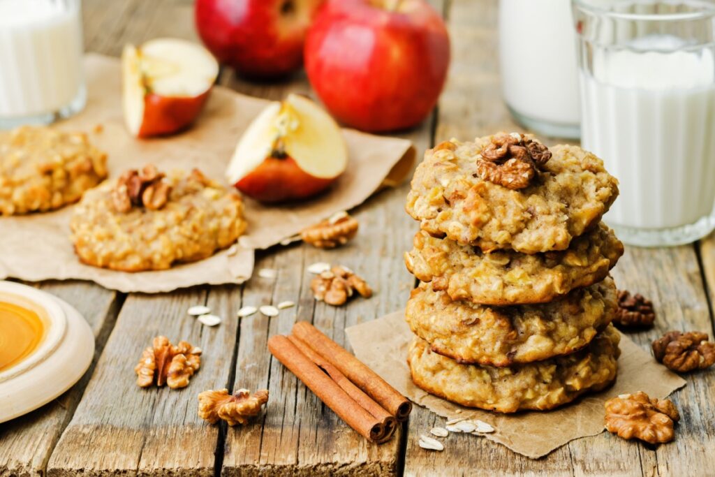 Biscotti di mele e noci