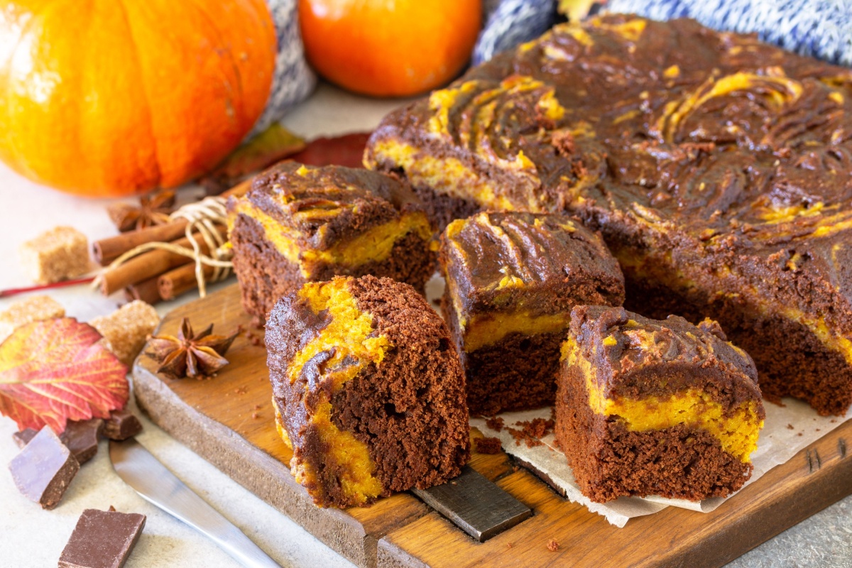 Brownies alla Zucca Brownies alla Zucca