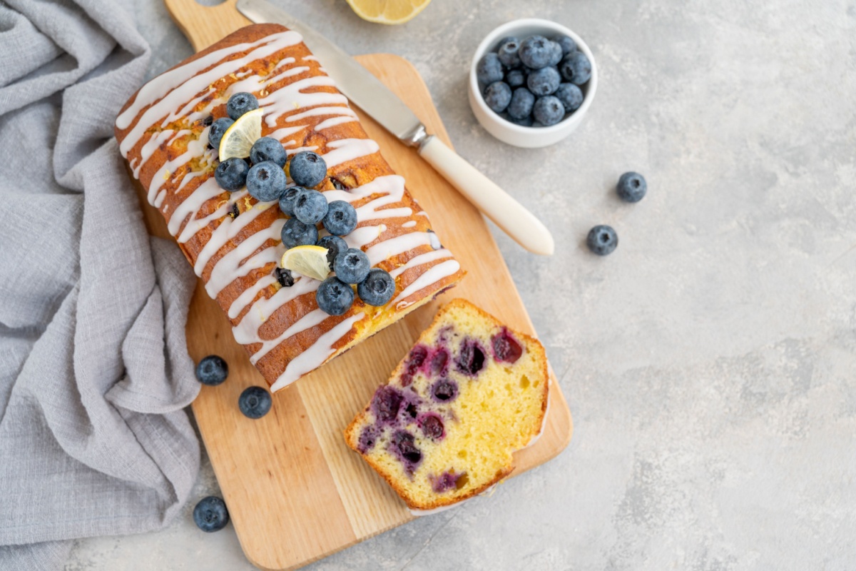 Pane allo yogurt ai mirtilli