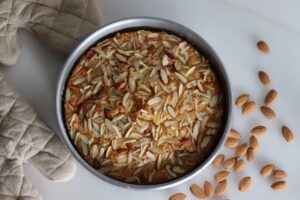 Torta fichi, mandorle e cioccolato 100%
