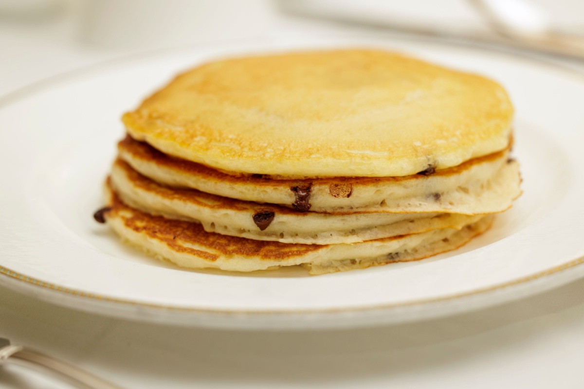 Pancake con Gocce di Cioccolato