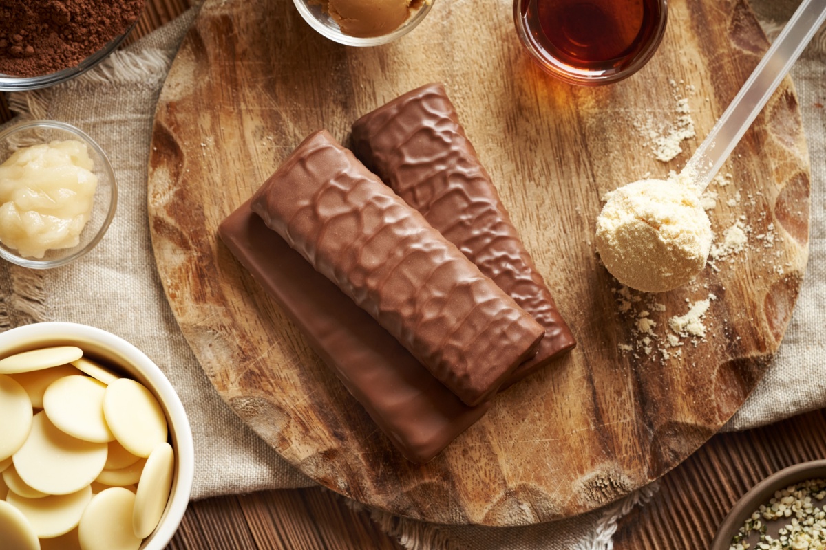 Barrette proteiche cioccolatose