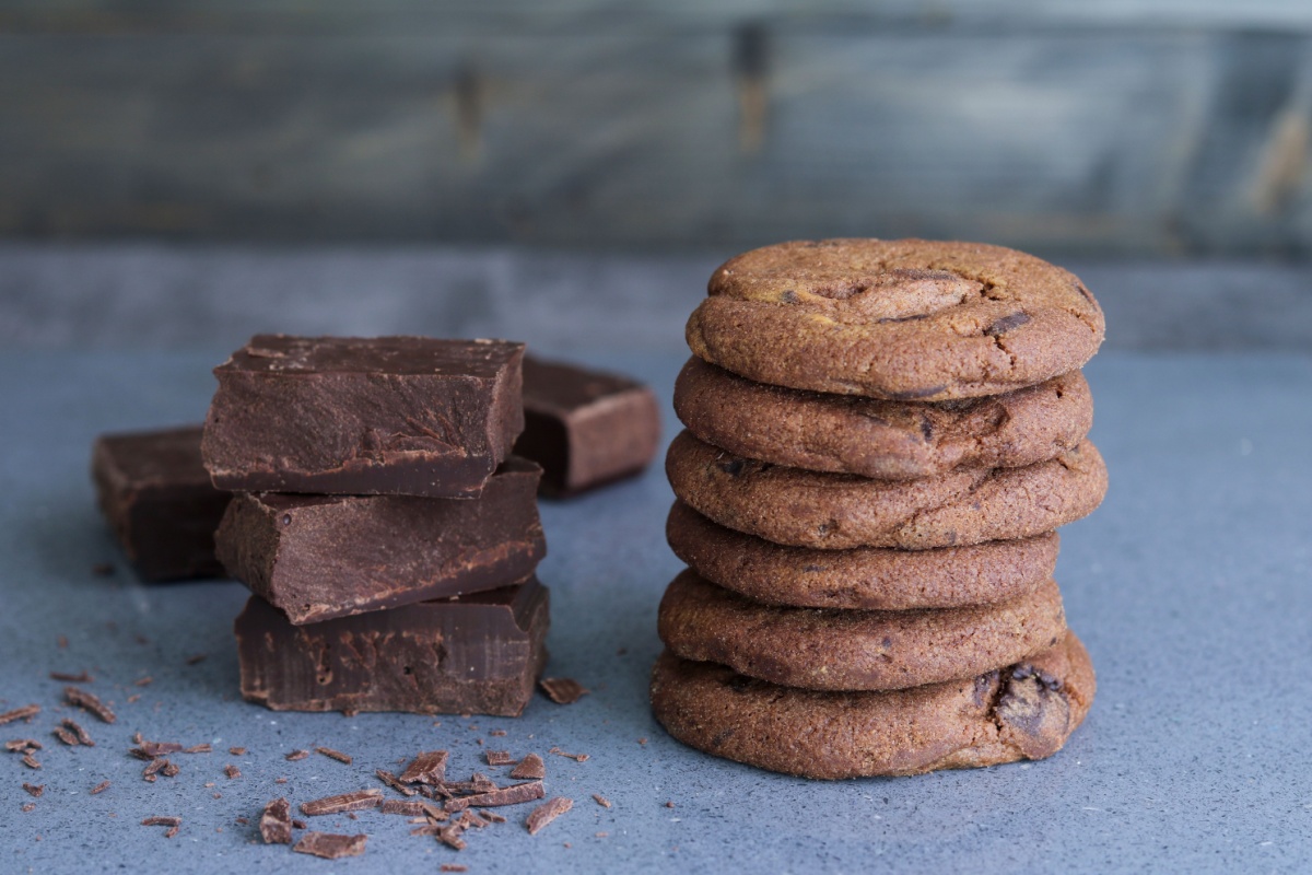 Biscotti Cacao e Tahini