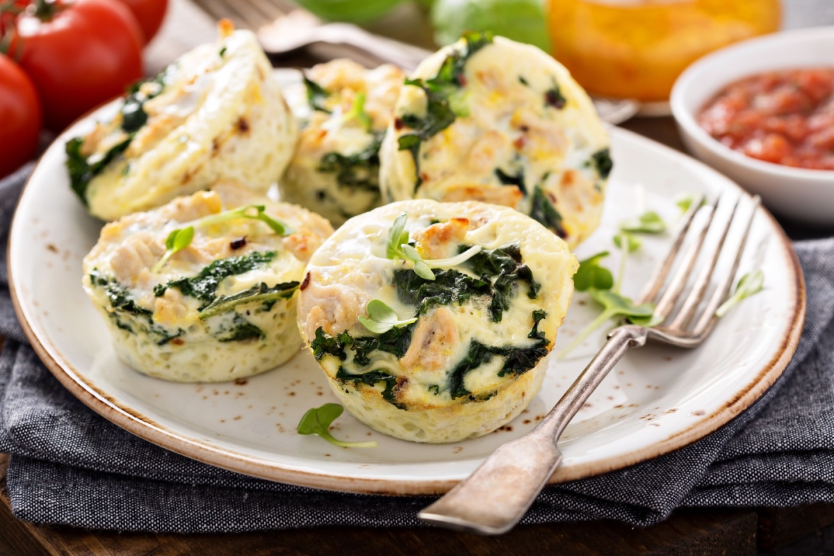 Quiche con spinaci e tacchino
