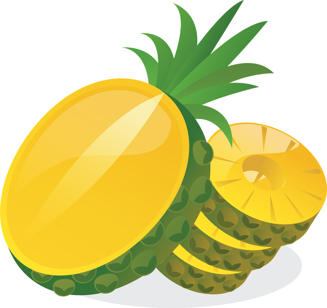 Ananas (Solidi e Liquidi, Confezionati in Succo, in Scatola)