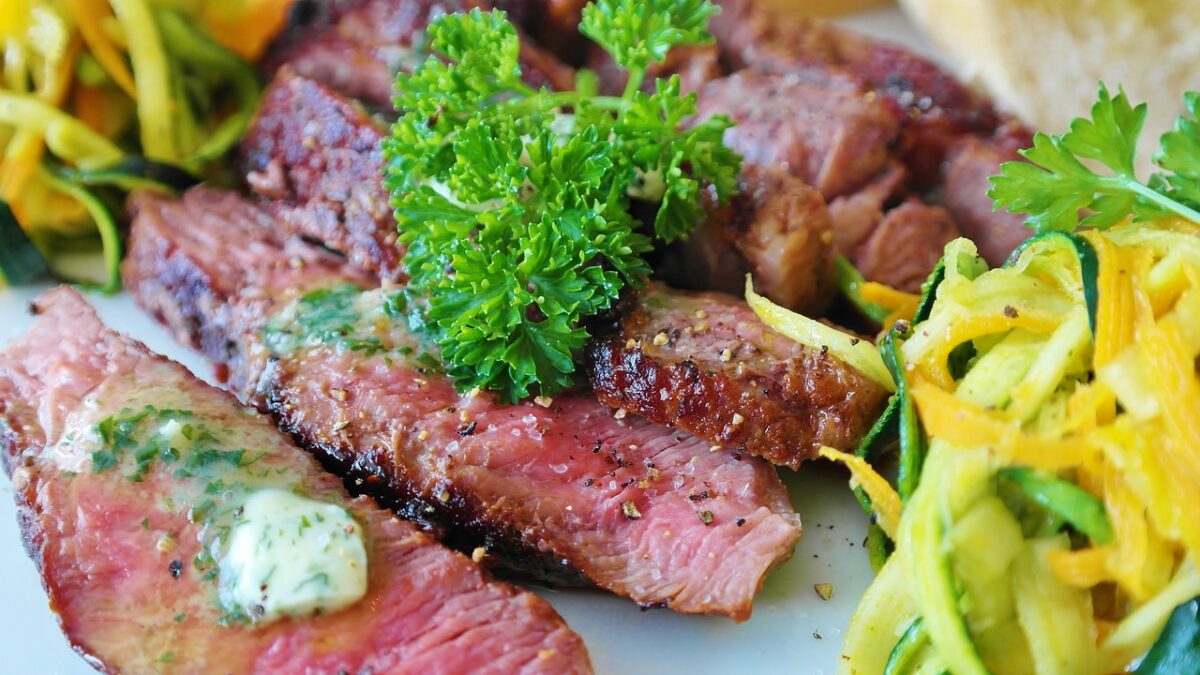 Bistecca di Manzo (Mangiata solo Parte Magra)
