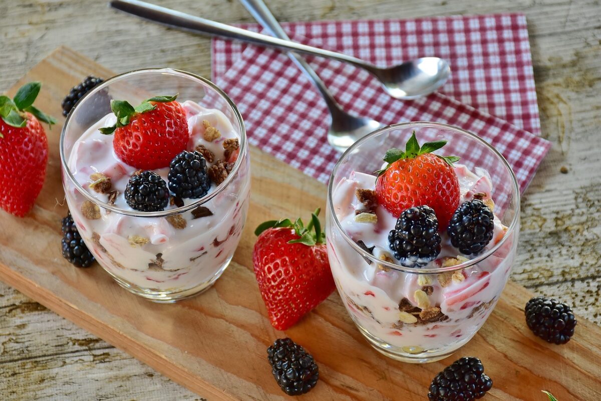 Yogurt alla Vaniglia o al Limone (Magro con Dolcificante Ipocalorico)