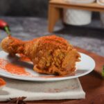 Coscia di Pollo Fritta senza Pastella (Mangiata con la Pelle)