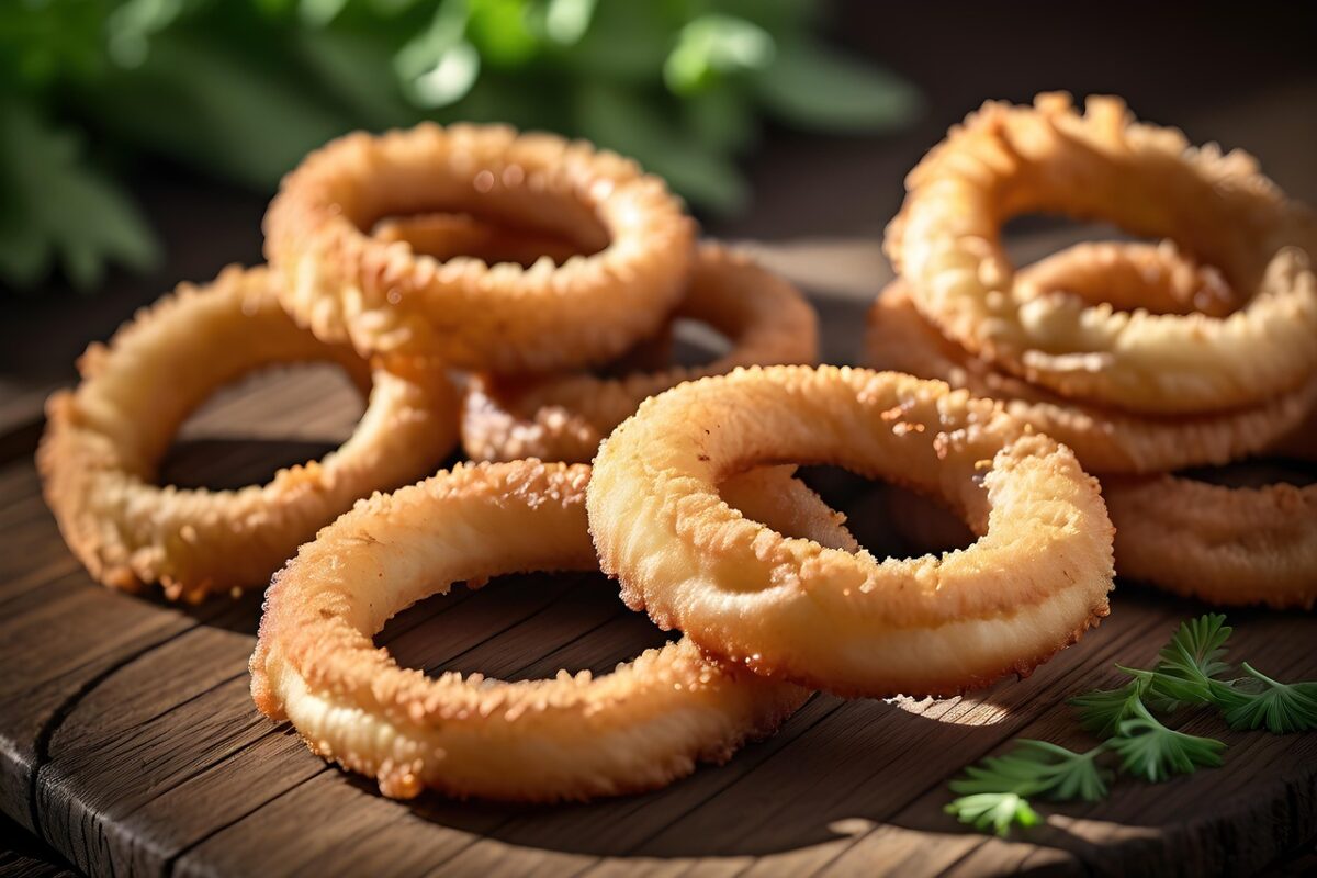 Anelli di Cipolla al Forno o Impanati e Fritti