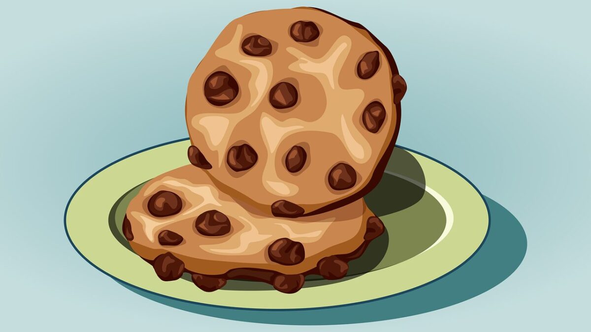 Impasto per Biscotti con Gocce di Cioccolato
