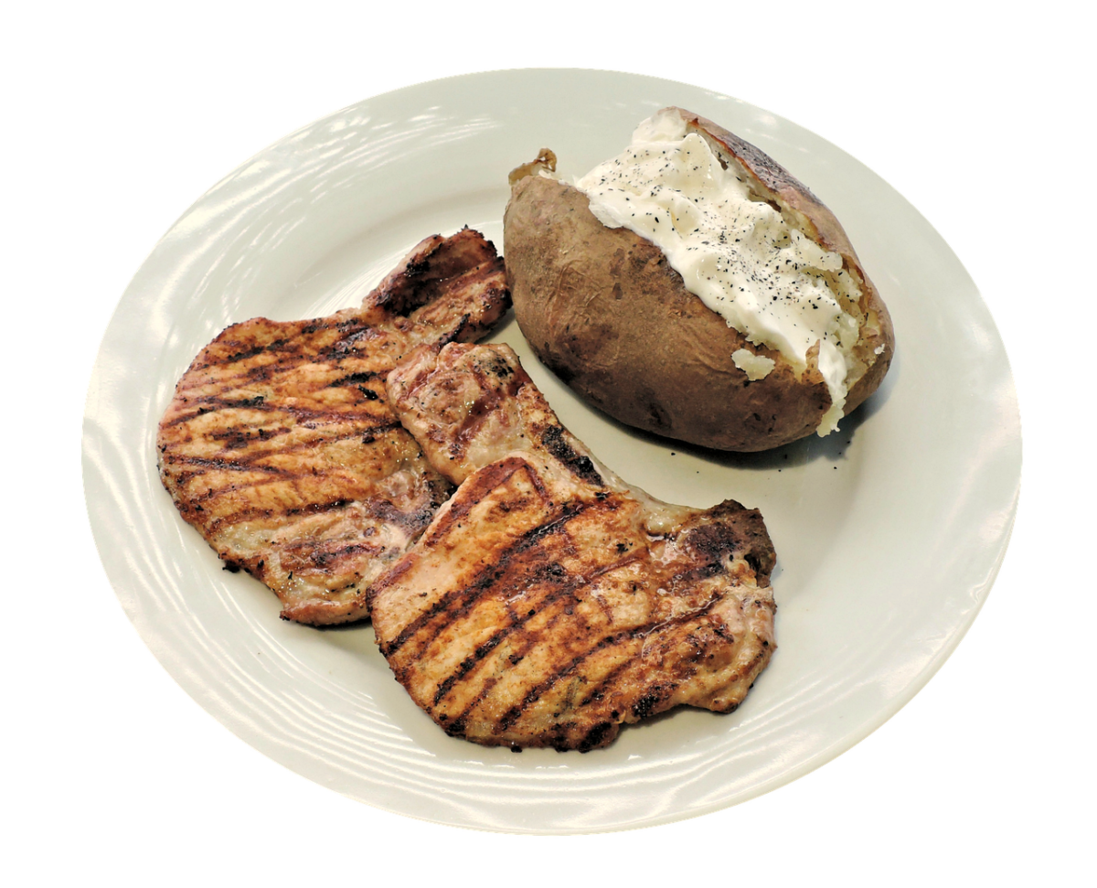 Patata al Forno Ripiena alla Panna Acida (Mangiata con la Buccia)