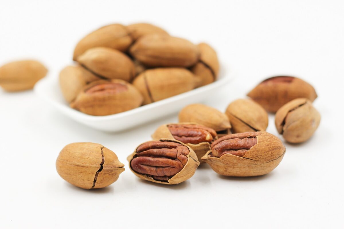 Noci Pecan Tostate a Secco (senza Aggiunta di Sale)