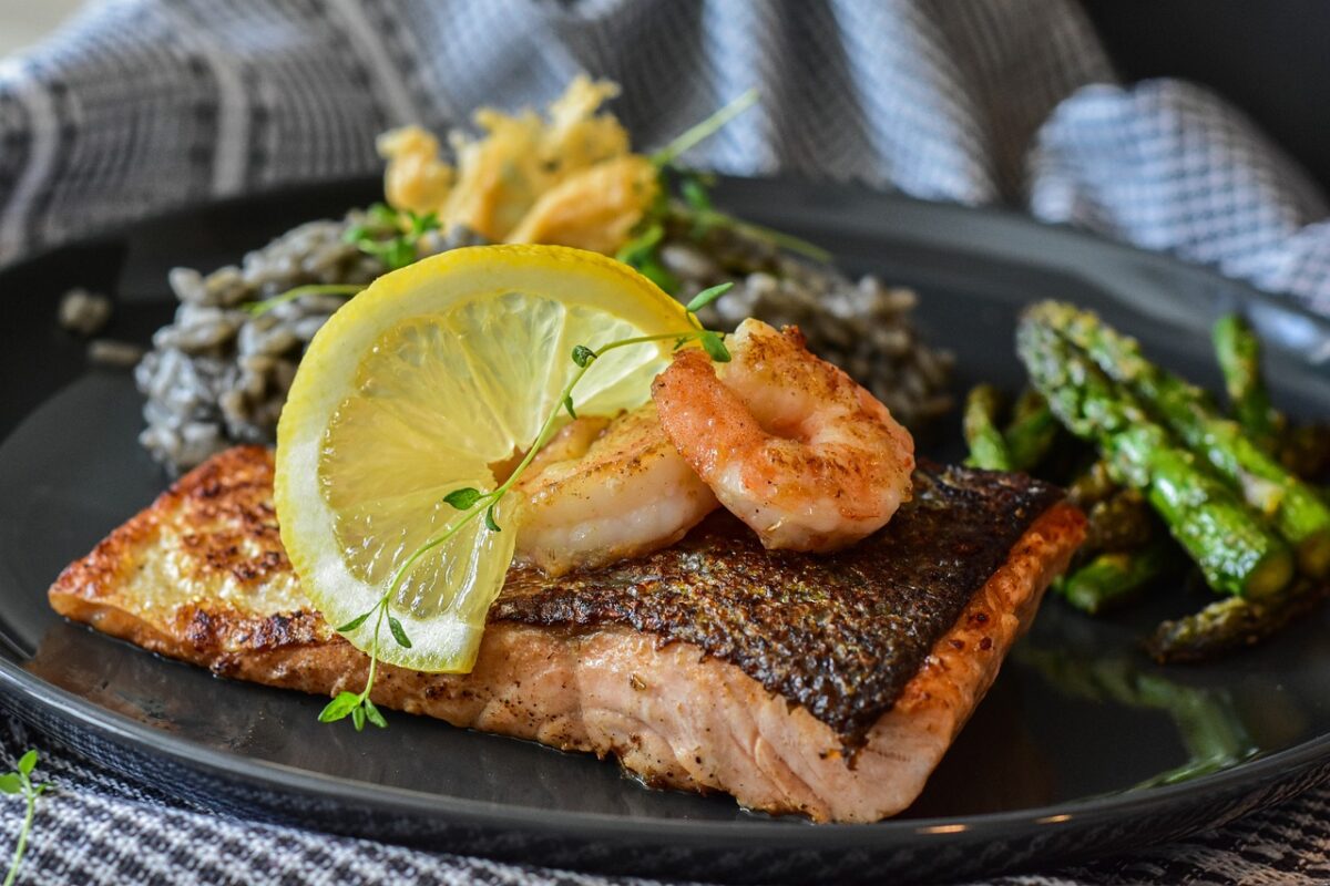 Salmone al Forno o alla Griglia