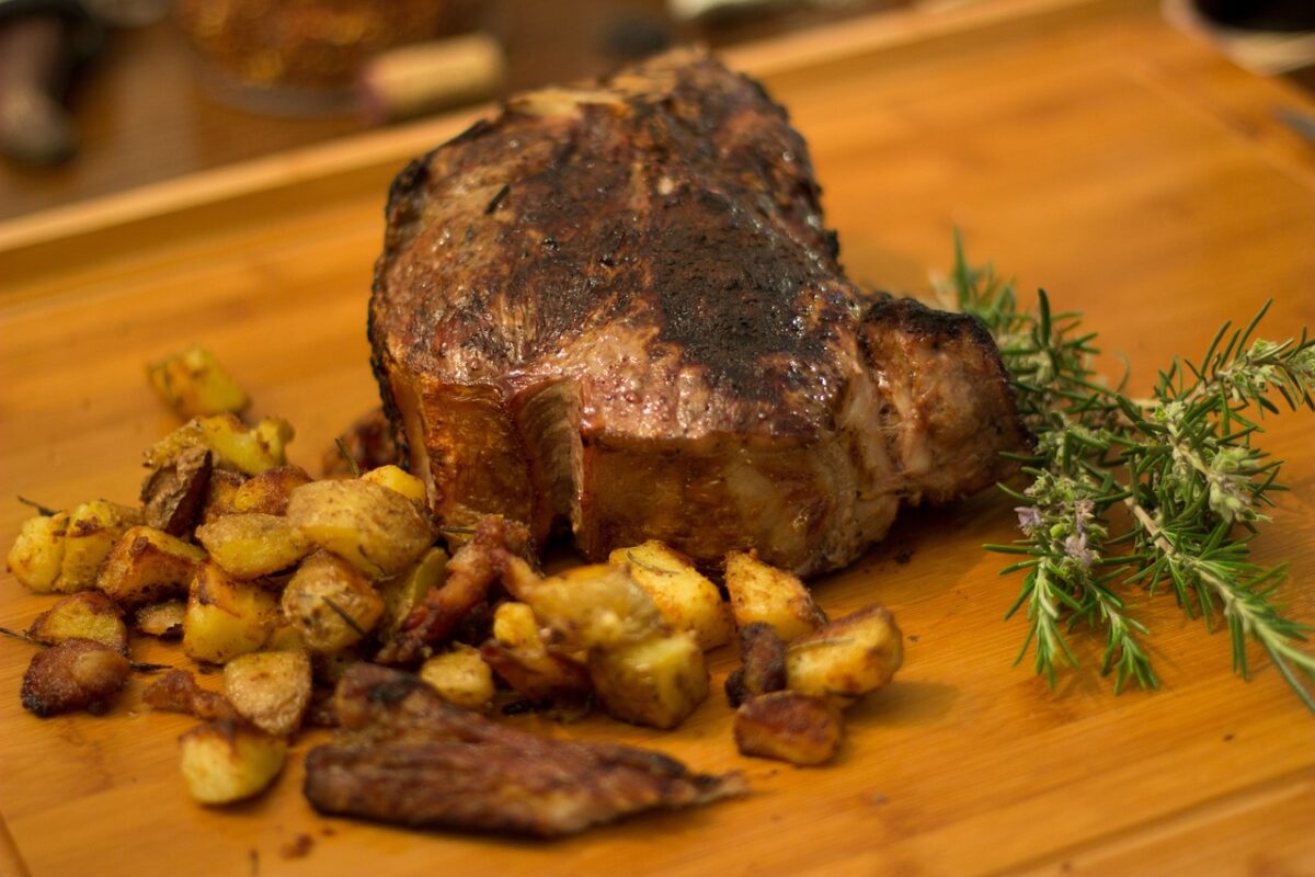 Bistecca alla Fiorentina (Tagliata con 0 cm di Grasso, Cotta, alla Griglia)