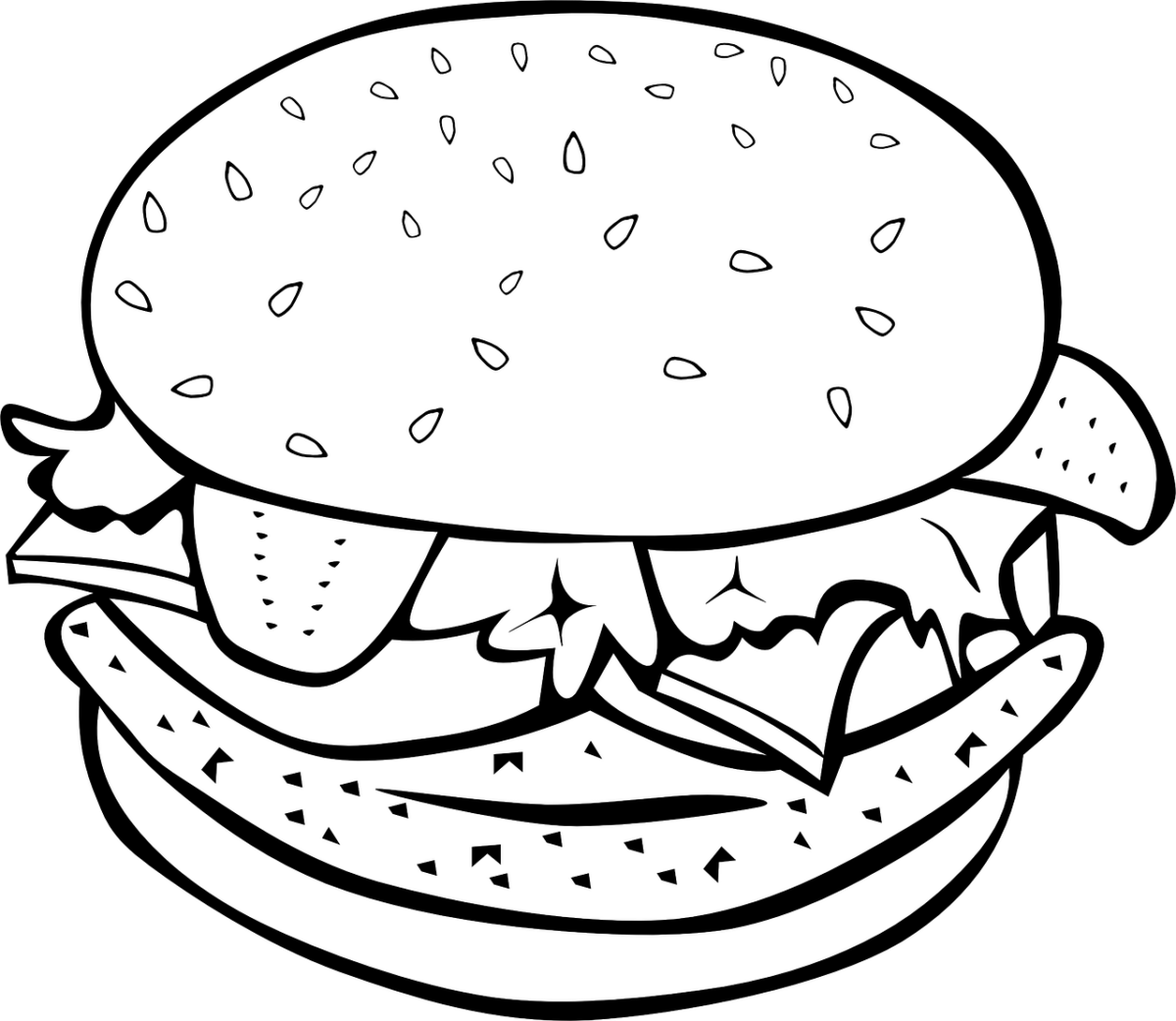 Hamburger con Condimenti