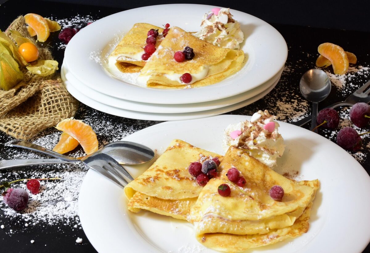 Crêpes Proteiche Black & White