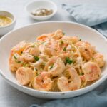 Pasta panna e gamberi