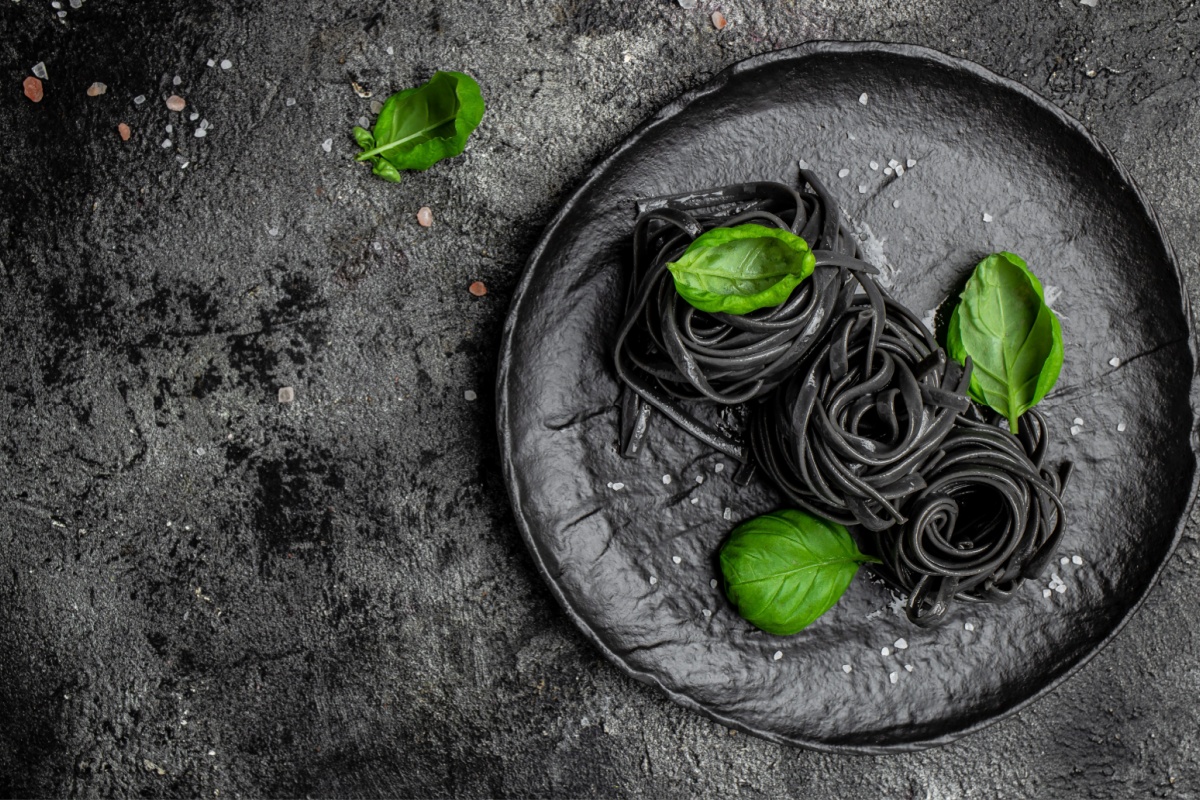 Spaghetti al nero di seppia