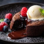 Tortino di cioccolato con cuore fondente