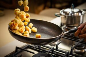 gnocchi, kitchen, pasta, italian, cooking, dish, potatoes, cheese, yummy