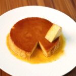 Flan di banane e pesche