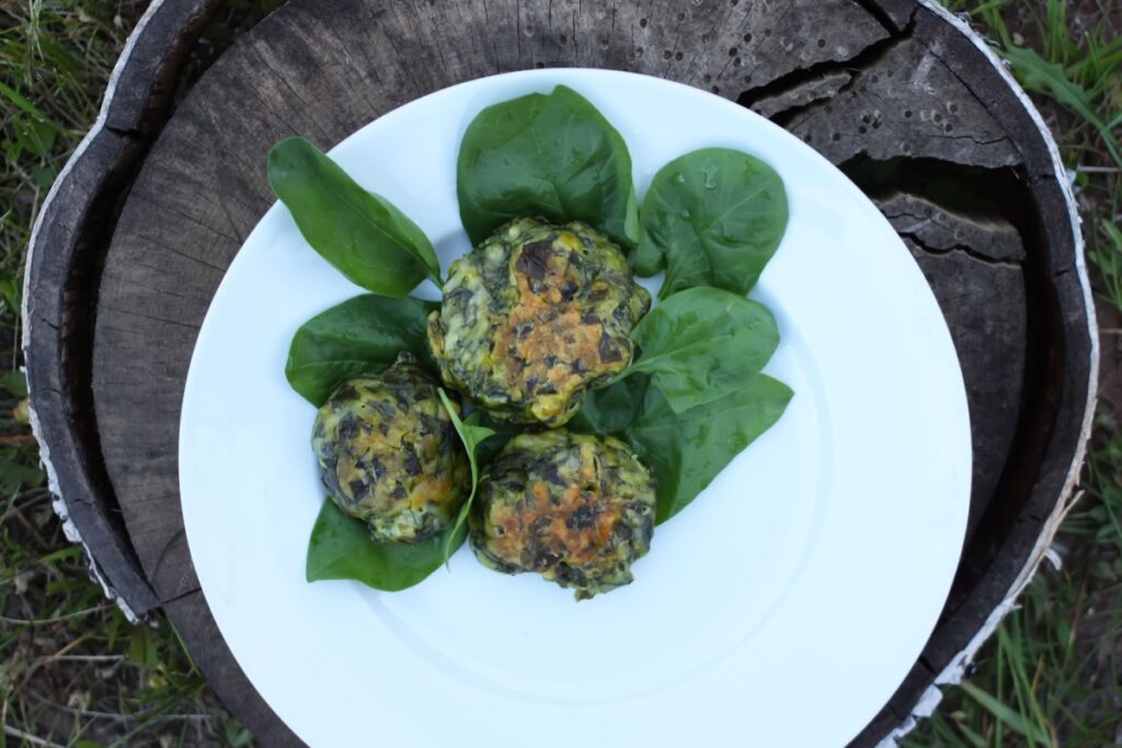 Frittella di spinaci