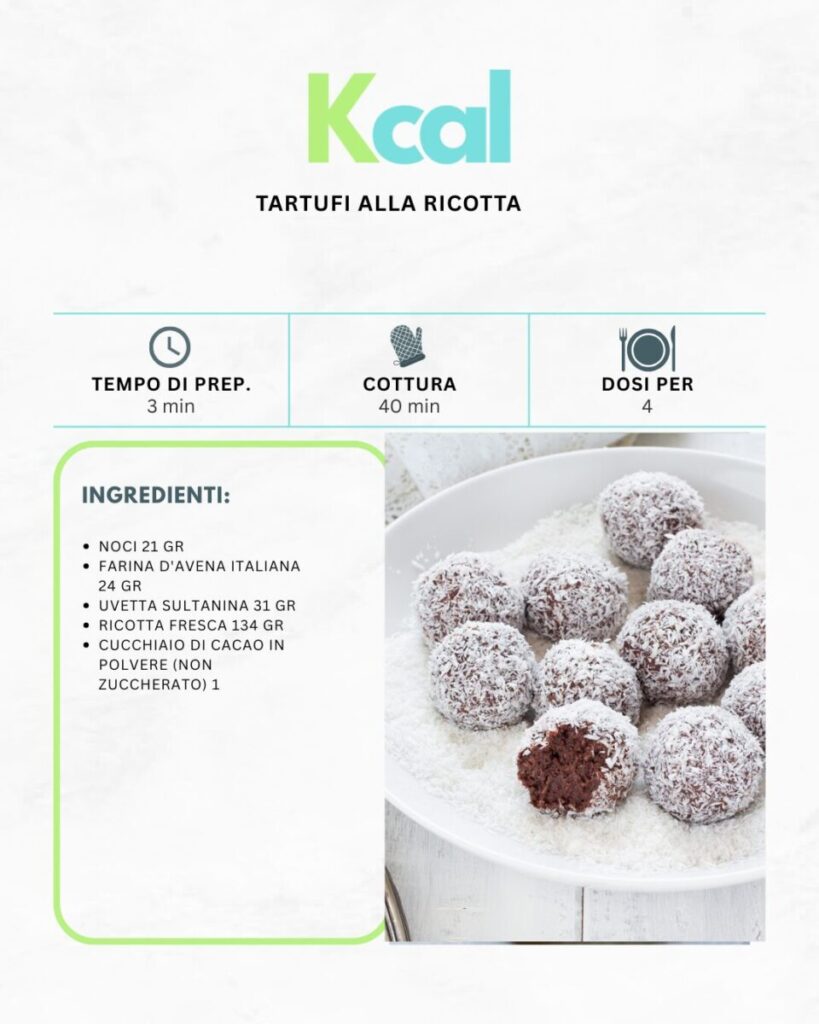 Tartufi alla ricotta