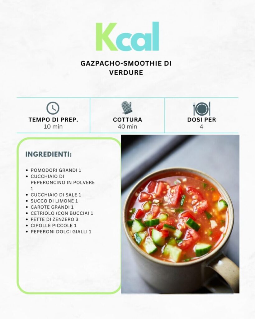Gazpacho-Smoothie di Verdure