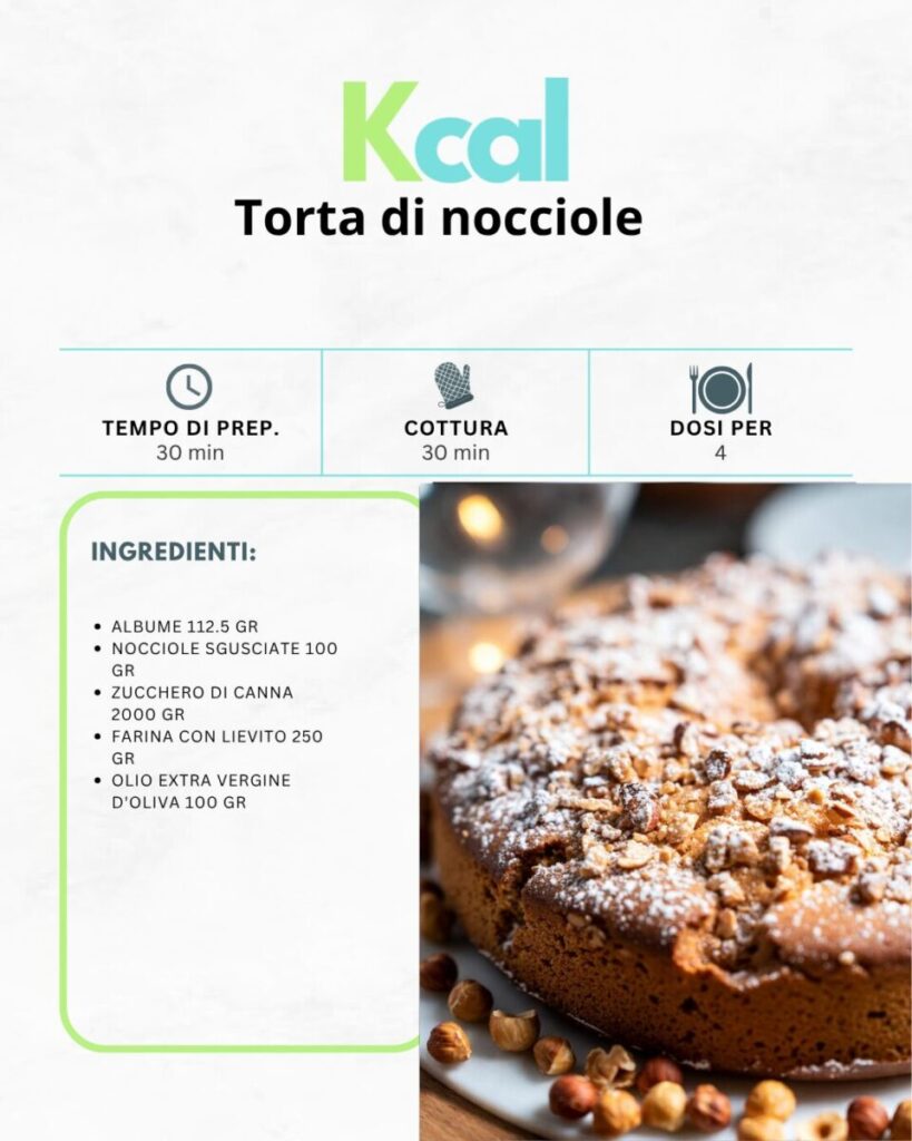 Torta di nocciole Torta di nocciole