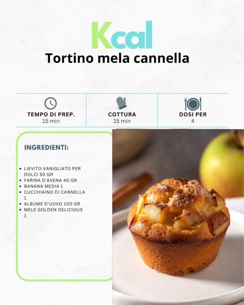 Tortino mela cannella Tortino mela cannella
