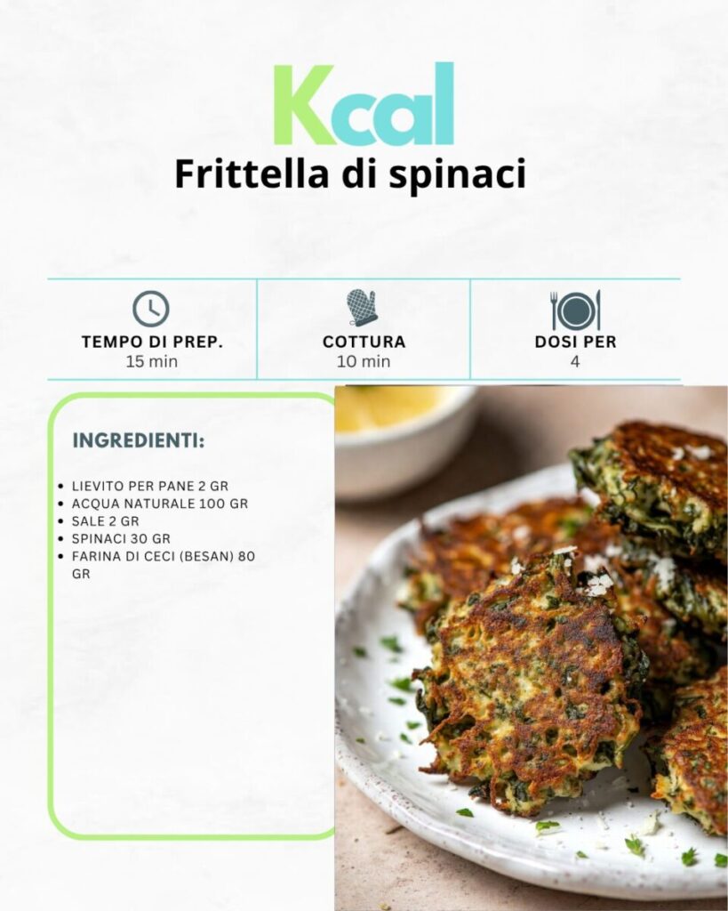 Frittella di spinaci Frittella di spinaci